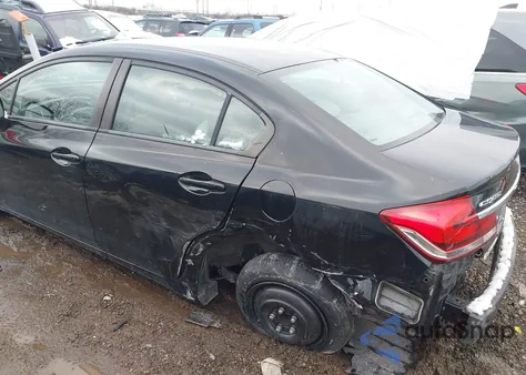 2013 Honda Civic Lx z USA, uszkodzony, nr VIN 19XFB2F56DE042933